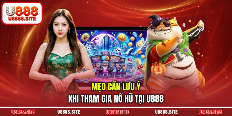 Mẹo cần lưu ý khi tham gia nổ hũ tại U888