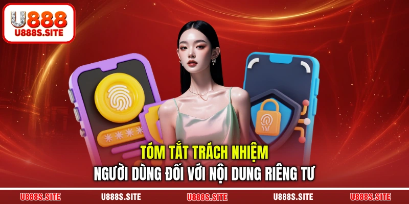 Tóm tắt trách nhiệm người dùng đối với nội dung riêng tư Tóm tắt trách nhiệm người dùng đối với nội dung riêng tư